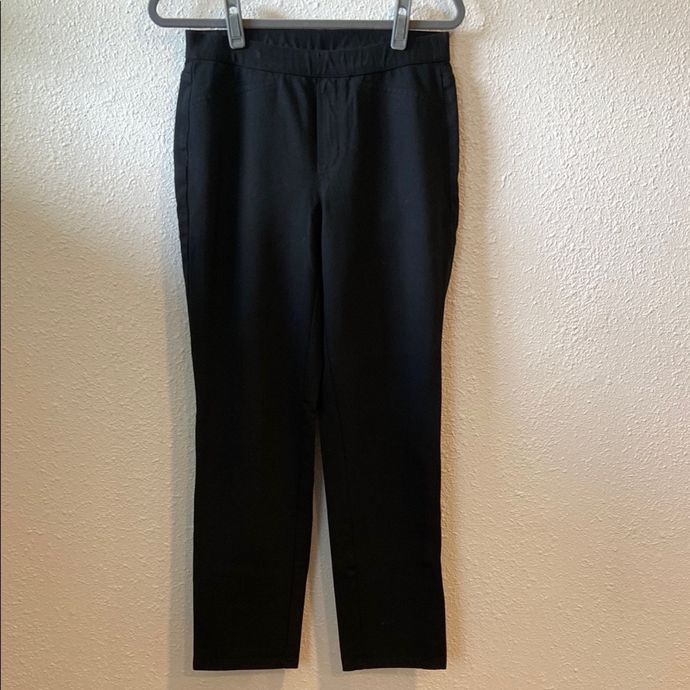 J. Jill Black Tailored Pantsuit with Elegant Silhouette